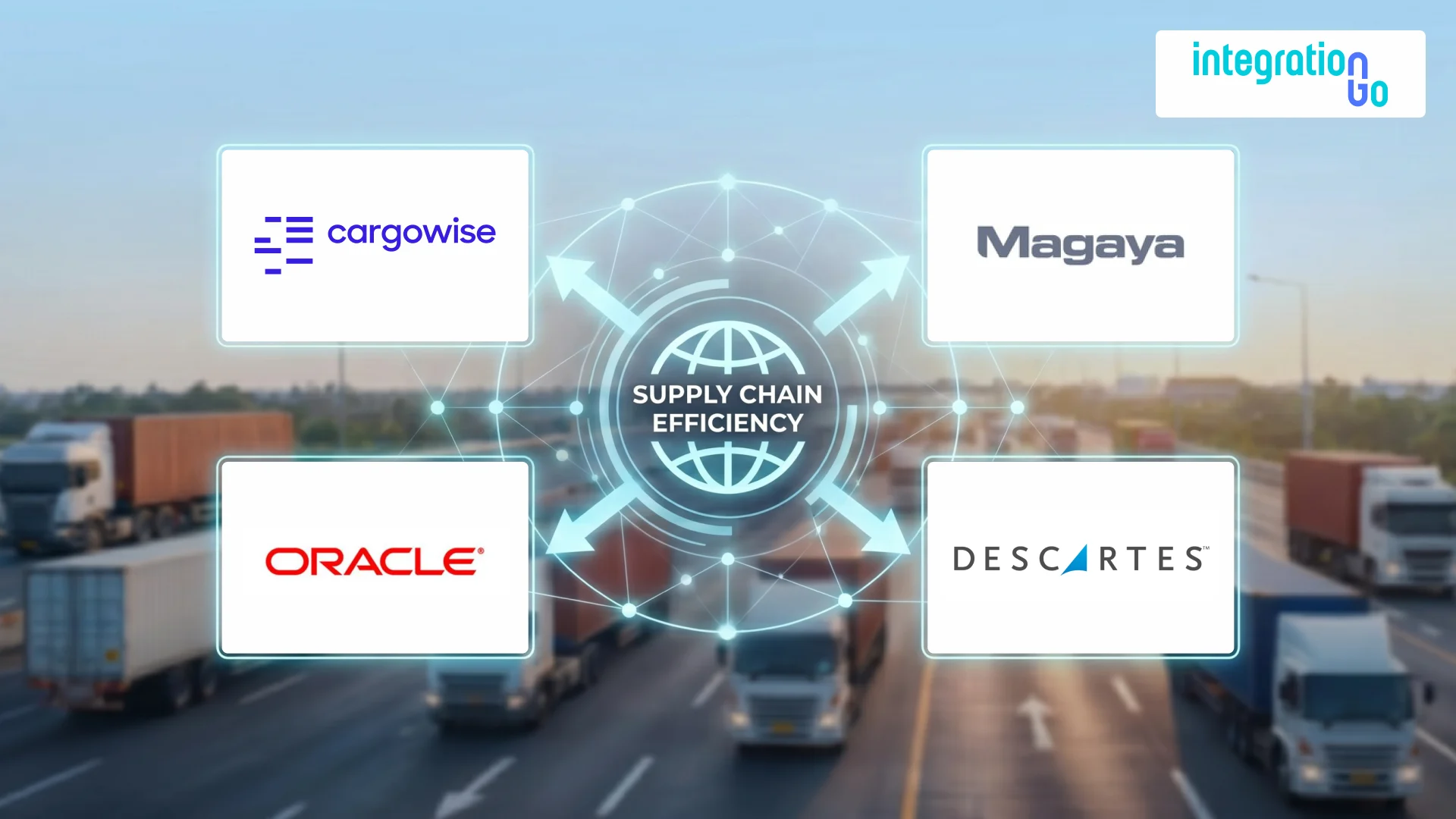 Discover how CargoWise, Descartes, Oracle, and Magaya TMS integrations help freight forwarders and shippers improve visibility and efficiency.