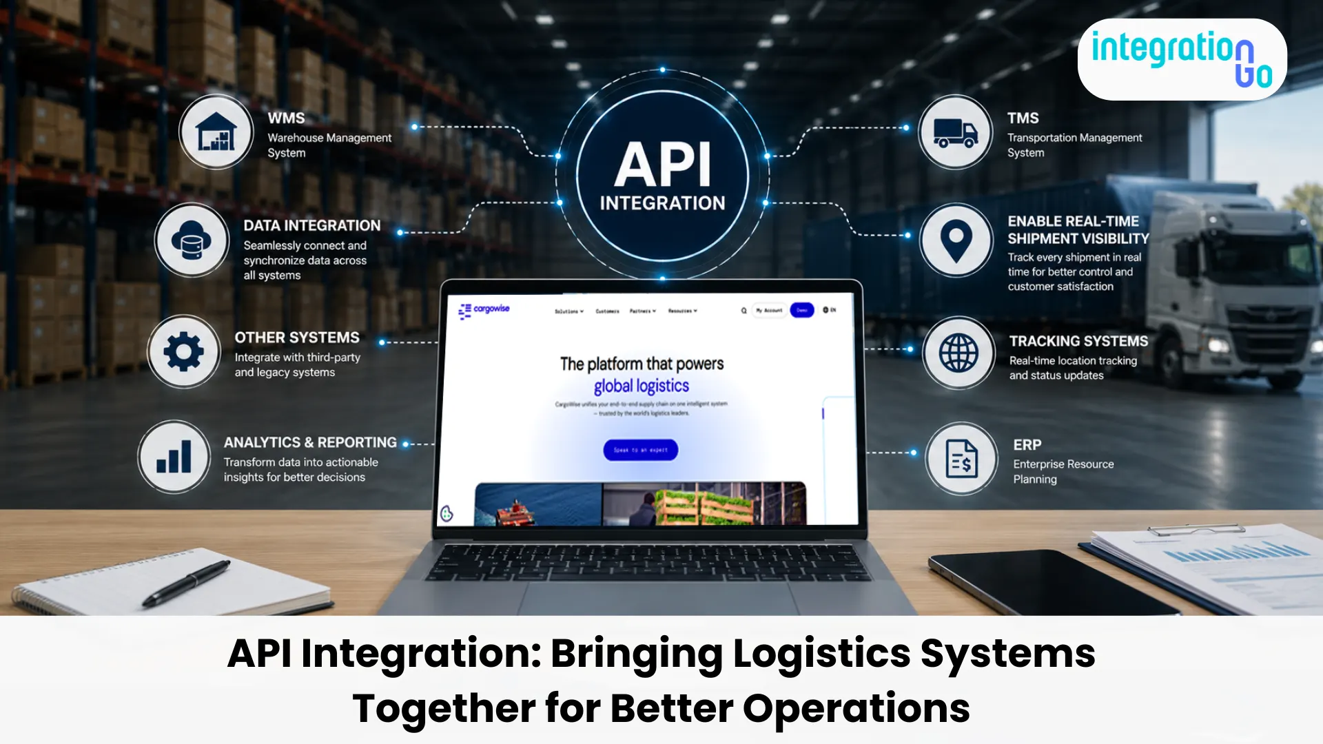 Understand how API integration helps logistics businesses connect systems, share data faster, and improve daily operations with smooth workflows!