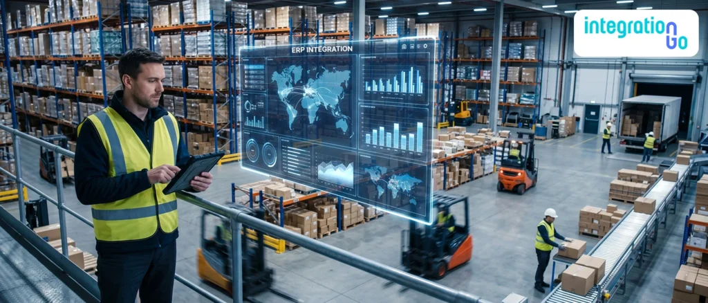 How does an Integrated Logistics ERP System Improve Shipment Visibility and Data Accuracy?
