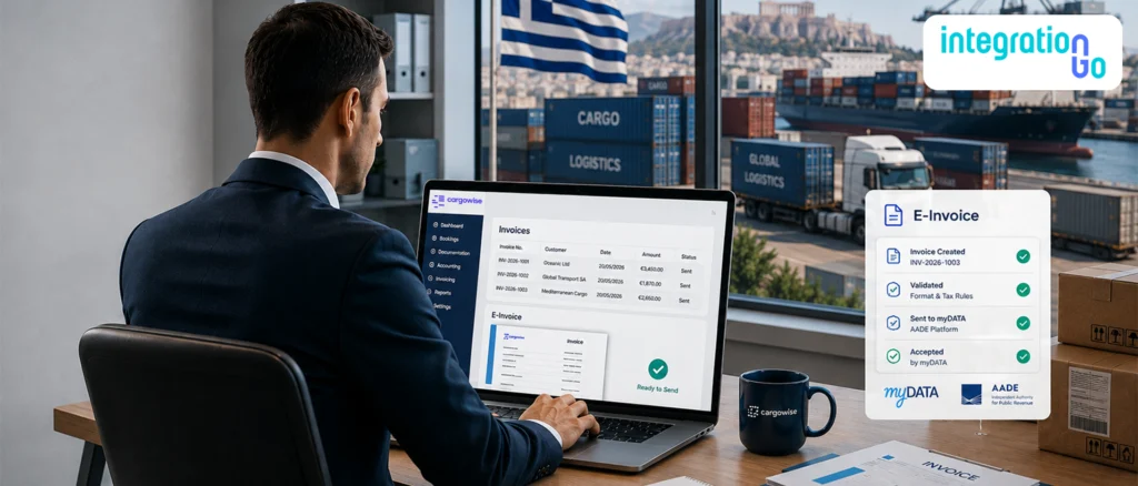 How does CargoWise Integration Support Greece’s 2026 E-Invoicing Mandate?
