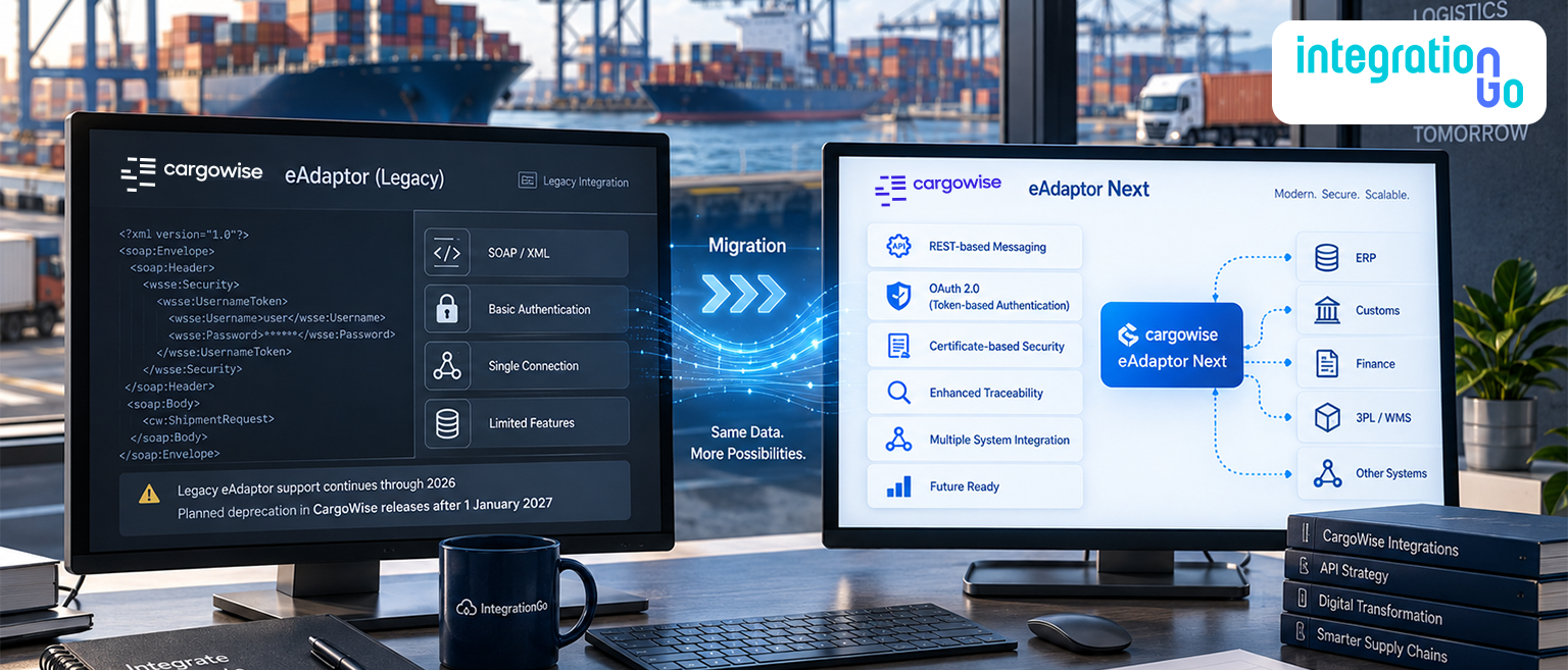 CargoWise eAdaptor Legacy to eAdaptor Next