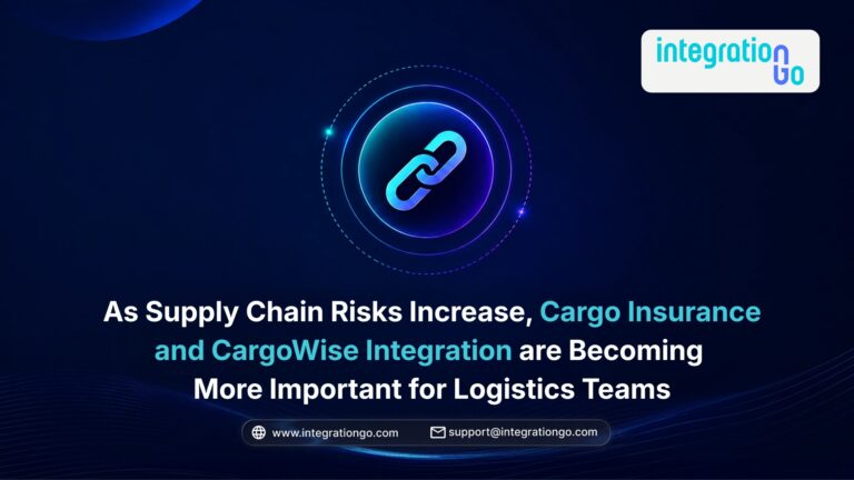 Discover how rising supply chain risks are increasing the need for cargo insurance and CargoWise integration across logistics operations and shipment workflows.
