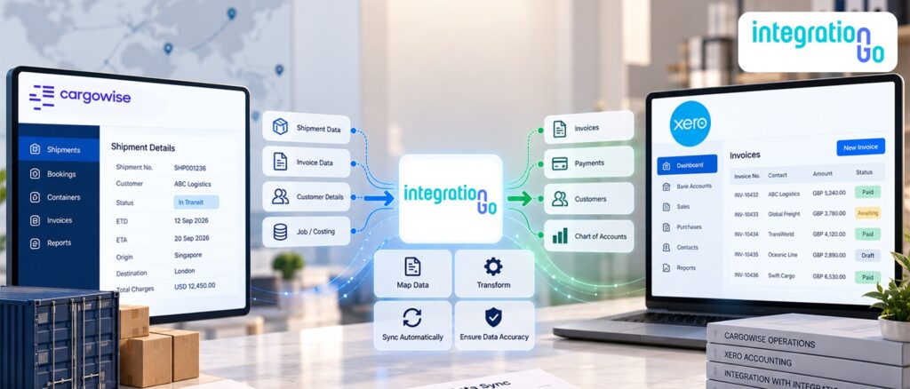 How can Integrationgo’s Middleware Integrate CargoWise with Xero for Financial Data Management?