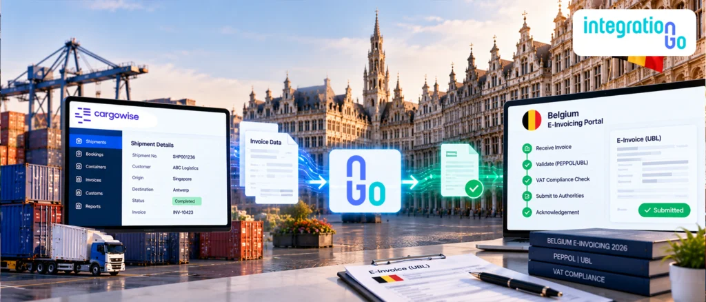 How does CargoWise Integration Help Businesses Meet Belgium’s 2026 E-Invoicing Mandate?